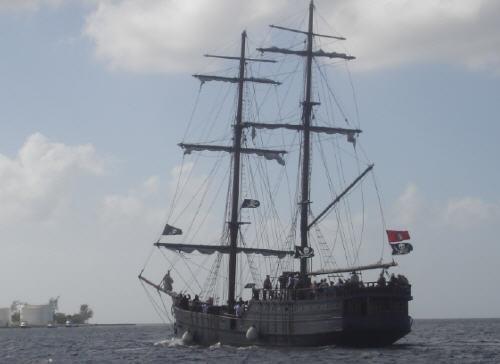 Pirate ship Grand Cayman